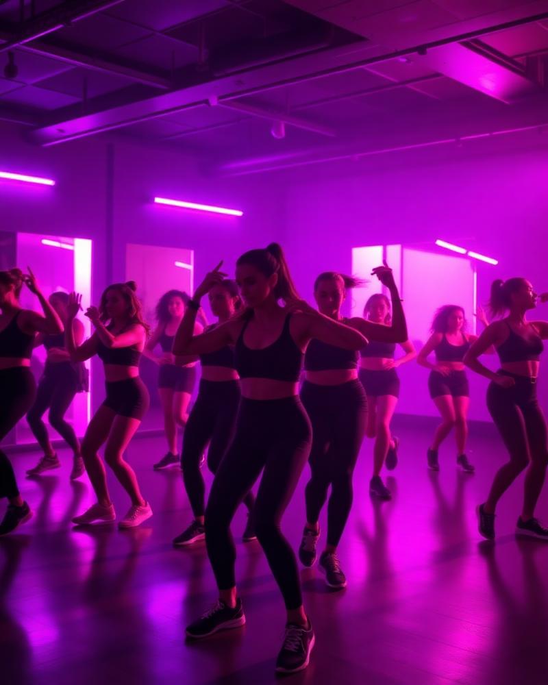 Modalidade FitDance na HJ Fitness