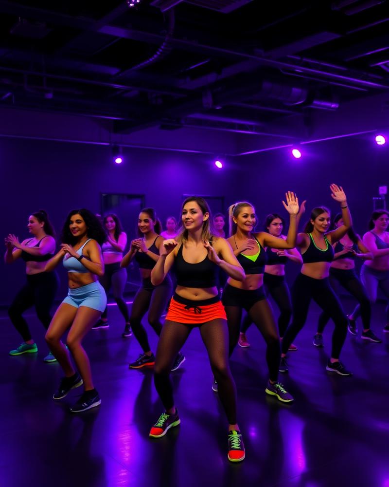 Modalidade Zumba na HJ Fitness